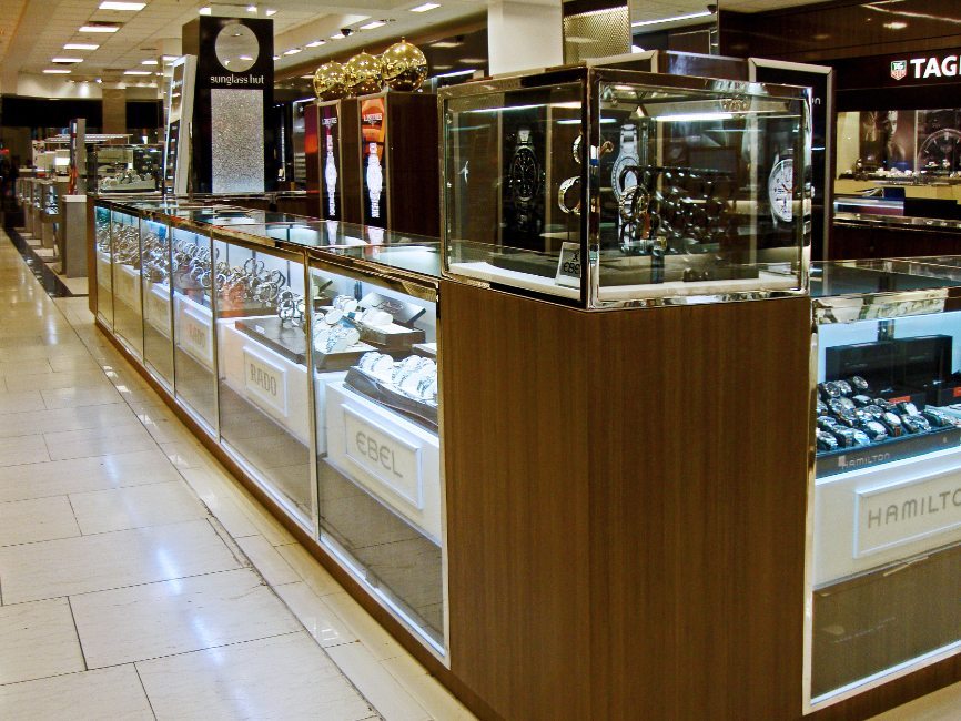 Macy's Watch Dept Retail Interior Shop-In-Shop by Visual Millwork